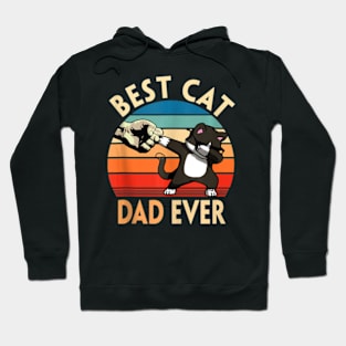 Best Cat Dad Ever Cat Dad Father Vintage Yx Hoodie